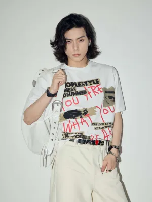 loose short-sleeved gender-free top