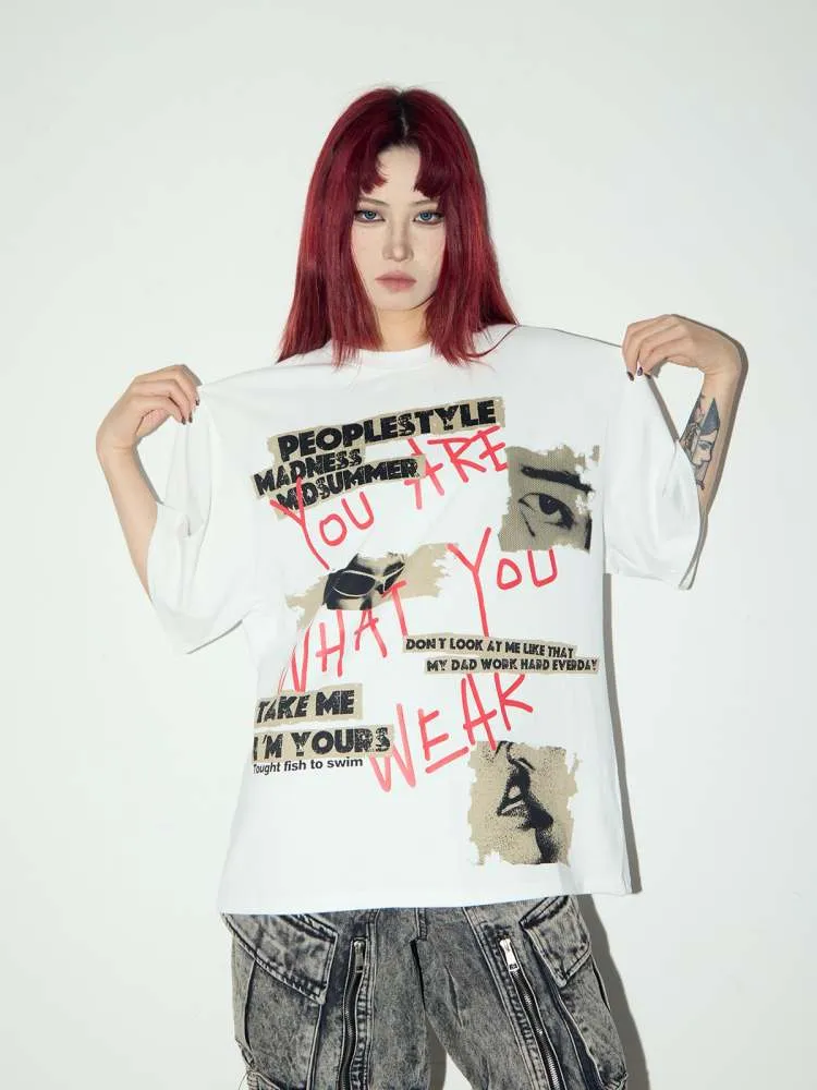 loose short-sleeved gender-free top