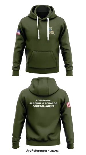Louisiana Alcohol & Tobacco Control Agent Store 1 Core Men's Hooded Performance Sweatshirt - nDBaMS
