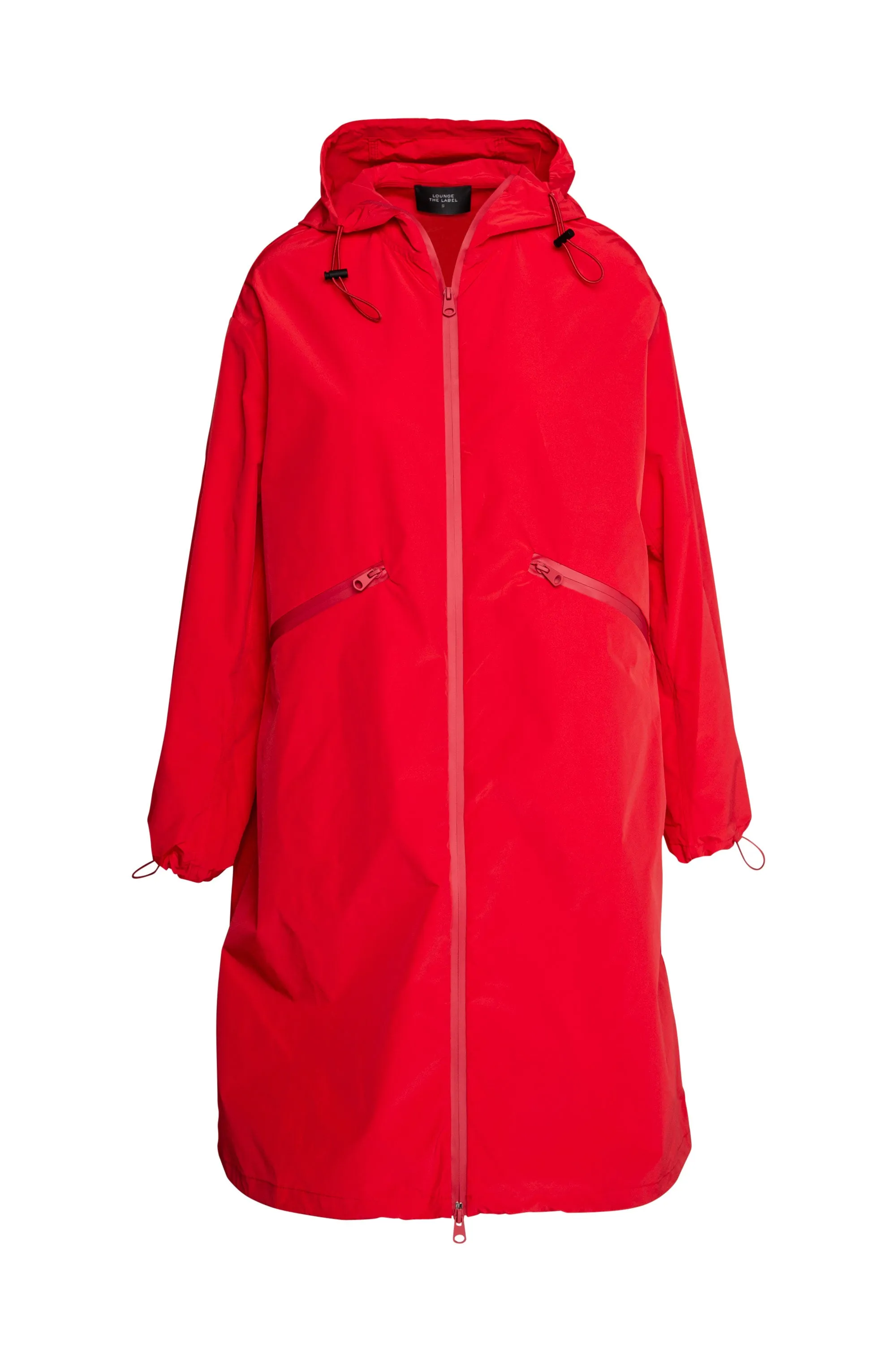 Lounge the Label II PARIS Rain Coat - Red