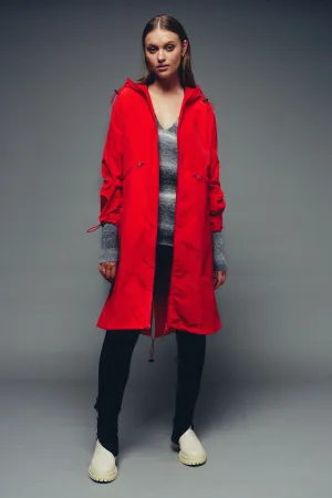 Lounge the Label II PARIS Rain Coat - Red
