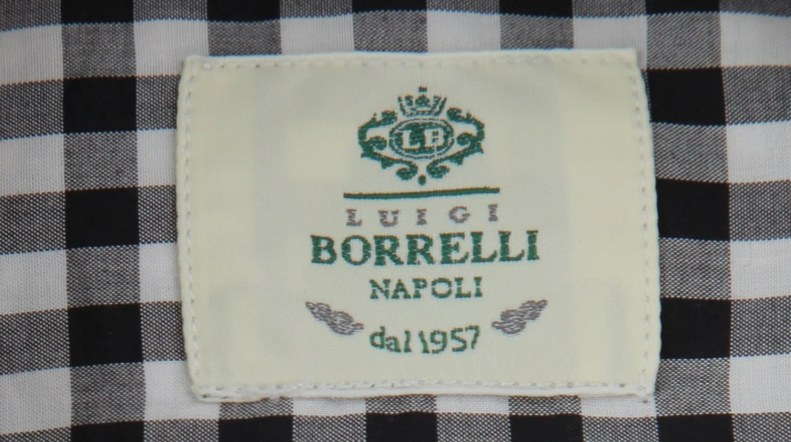 Luigi Borrelli Black Shirt - Slim