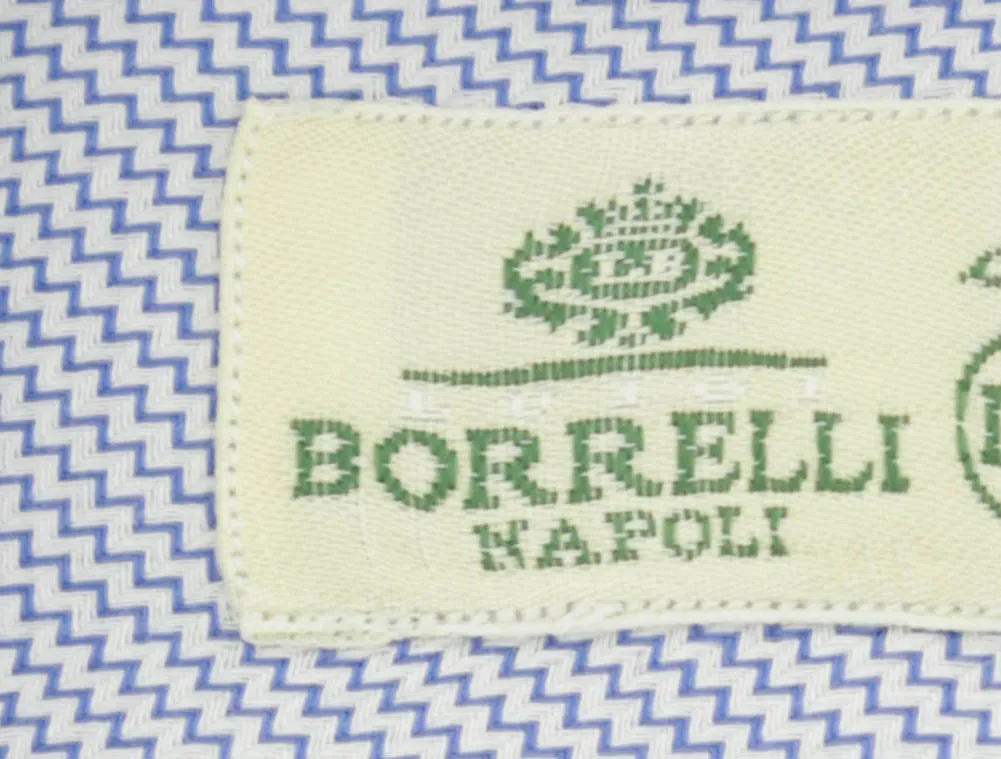 Luigi Borrelli Blue Shirt - Slim
