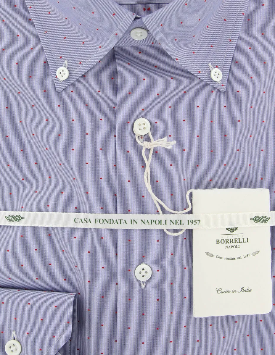 Luigi Borrelli Blue Shirt - Slim