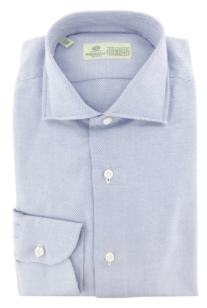 Luigi Borrelli Blue Shirt - Slim