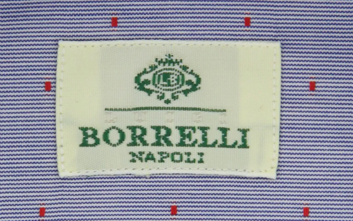 Luigi Borrelli Blue Shirt - Slim