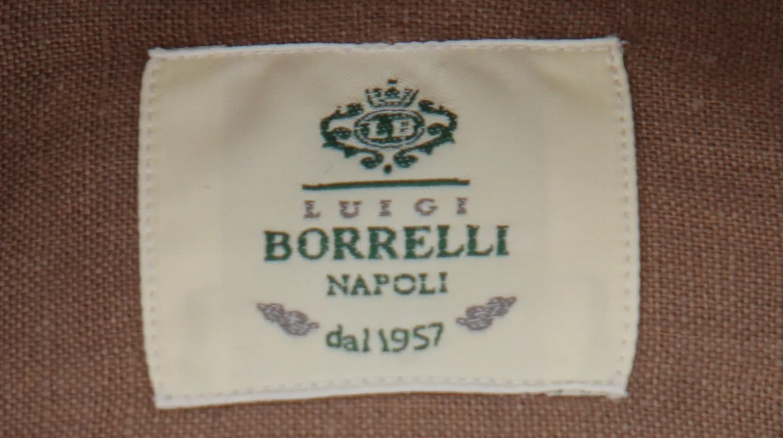 Luigi Borrelli Brown Shirt - Slim