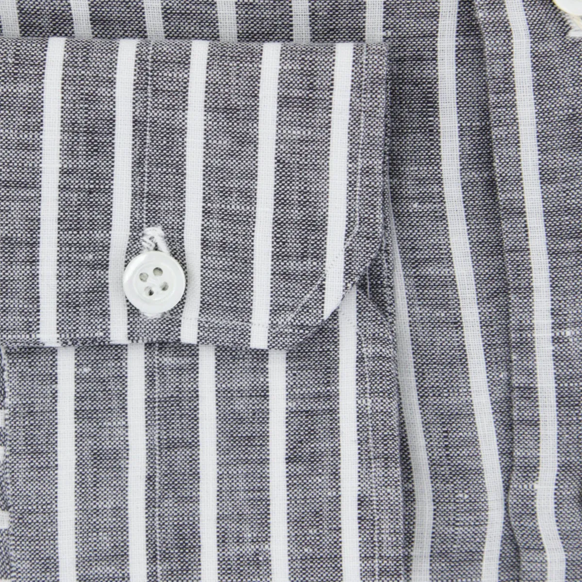 Luigi Borrelli Dark Gray Shirt - Slim