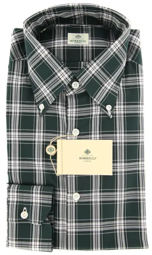 Luigi Borrelli Dark Green Shirt - Extra Slim