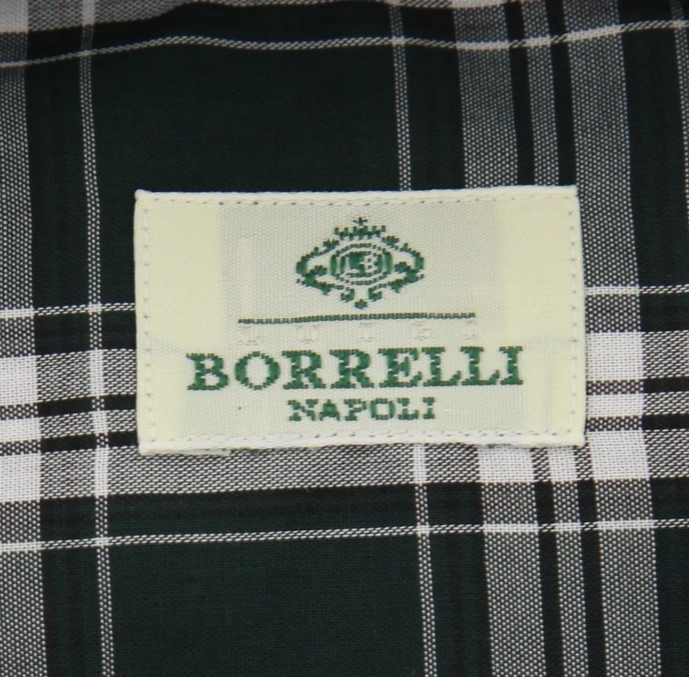 Luigi Borrelli Dark Green Shirt - Extra Slim