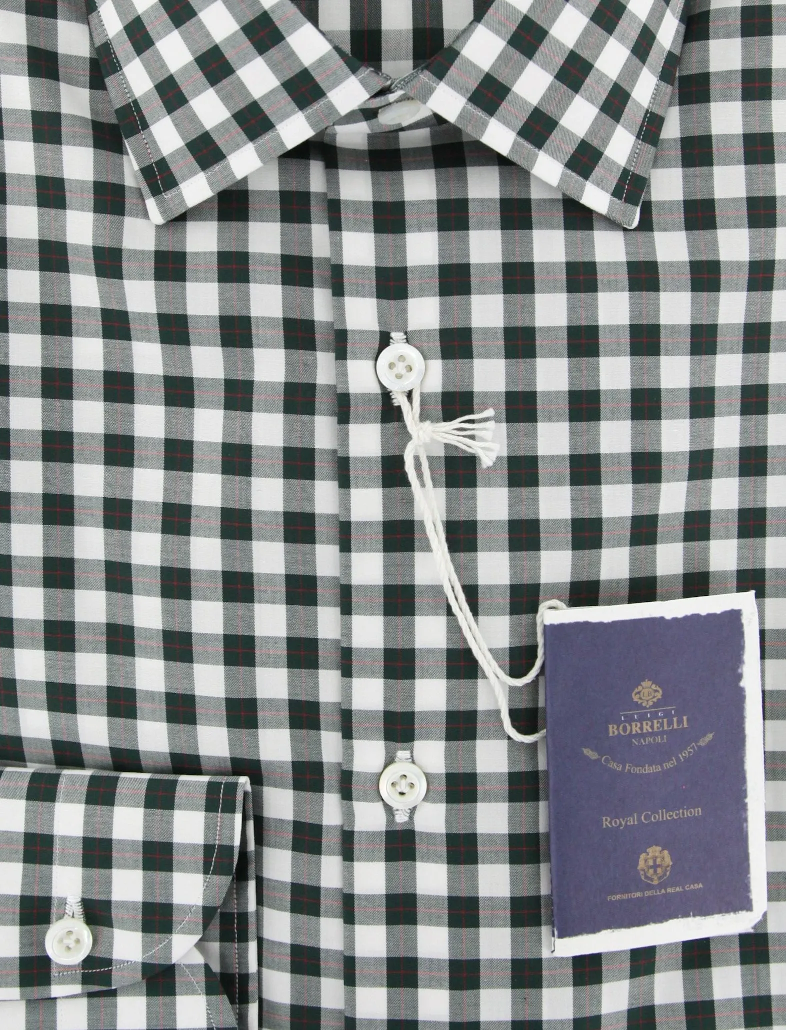 Luigi Borrelli Dark Green Shirt - Slim