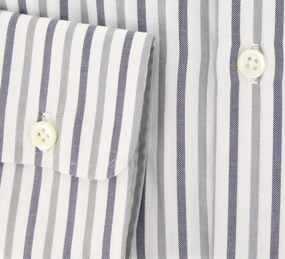Luigi Borrelli Gray Shirt - Extra Slim
