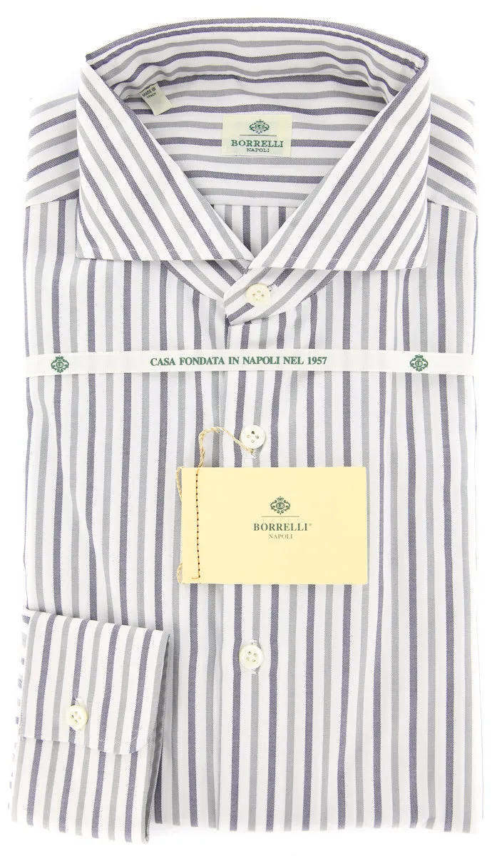 Luigi Borrelli Gray Shirt - Extra Slim