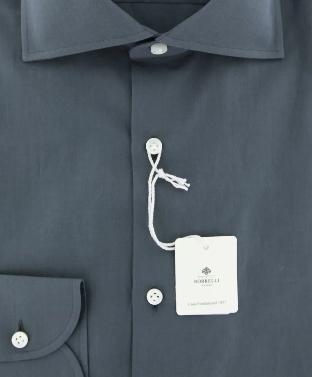 Luigi Borrelli Gray Shirt - Slim