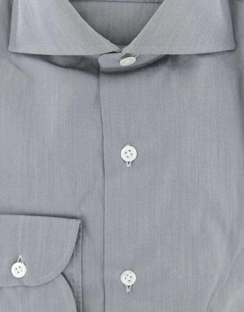Luigi Borrelli Gray Shirt - Slim