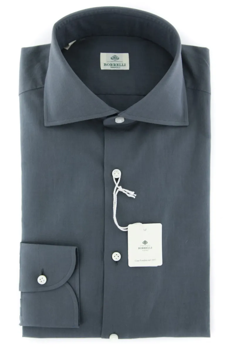 Luigi Borrelli Gray Shirt - Slim
