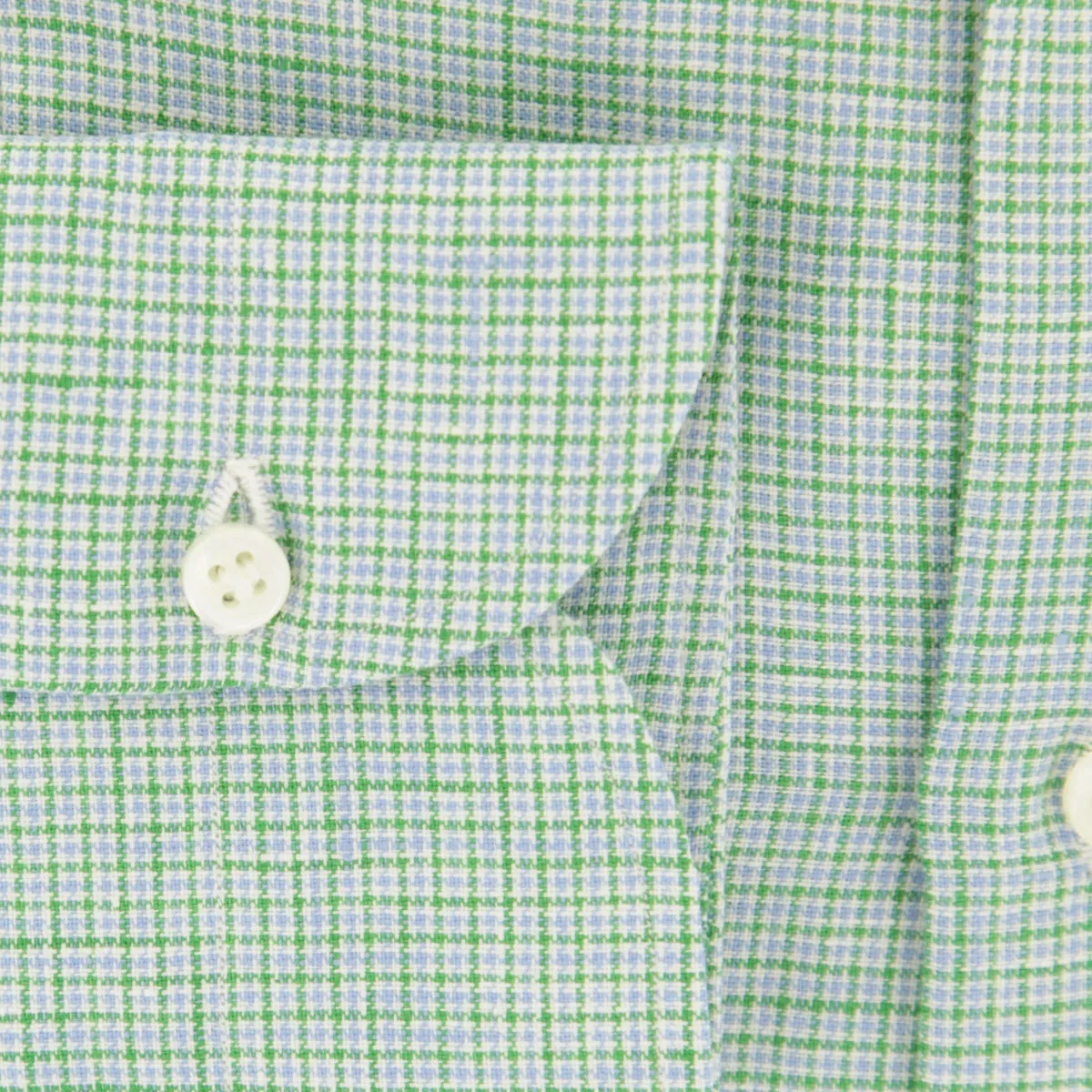 Luigi Borrelli Green Shirt - Slim