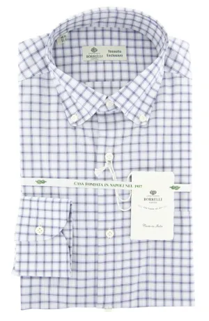 Luigi Borrelli Navy Blue Shirt - Extra Slim