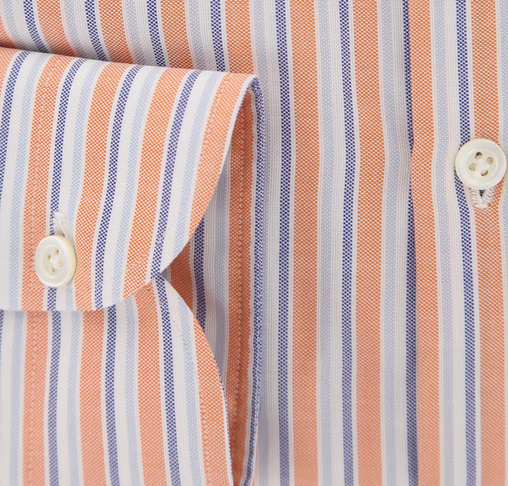 Luigi Borrelli Orange Shirt - Extra Slim