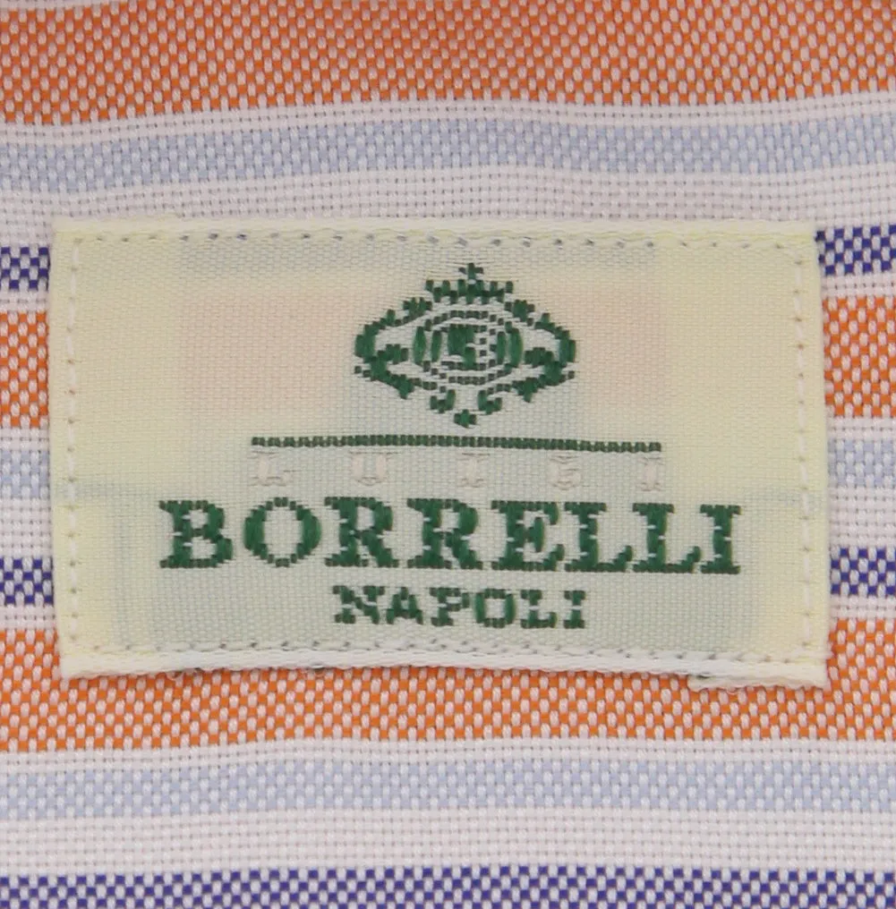 Luigi Borrelli Orange Shirt - Extra Slim