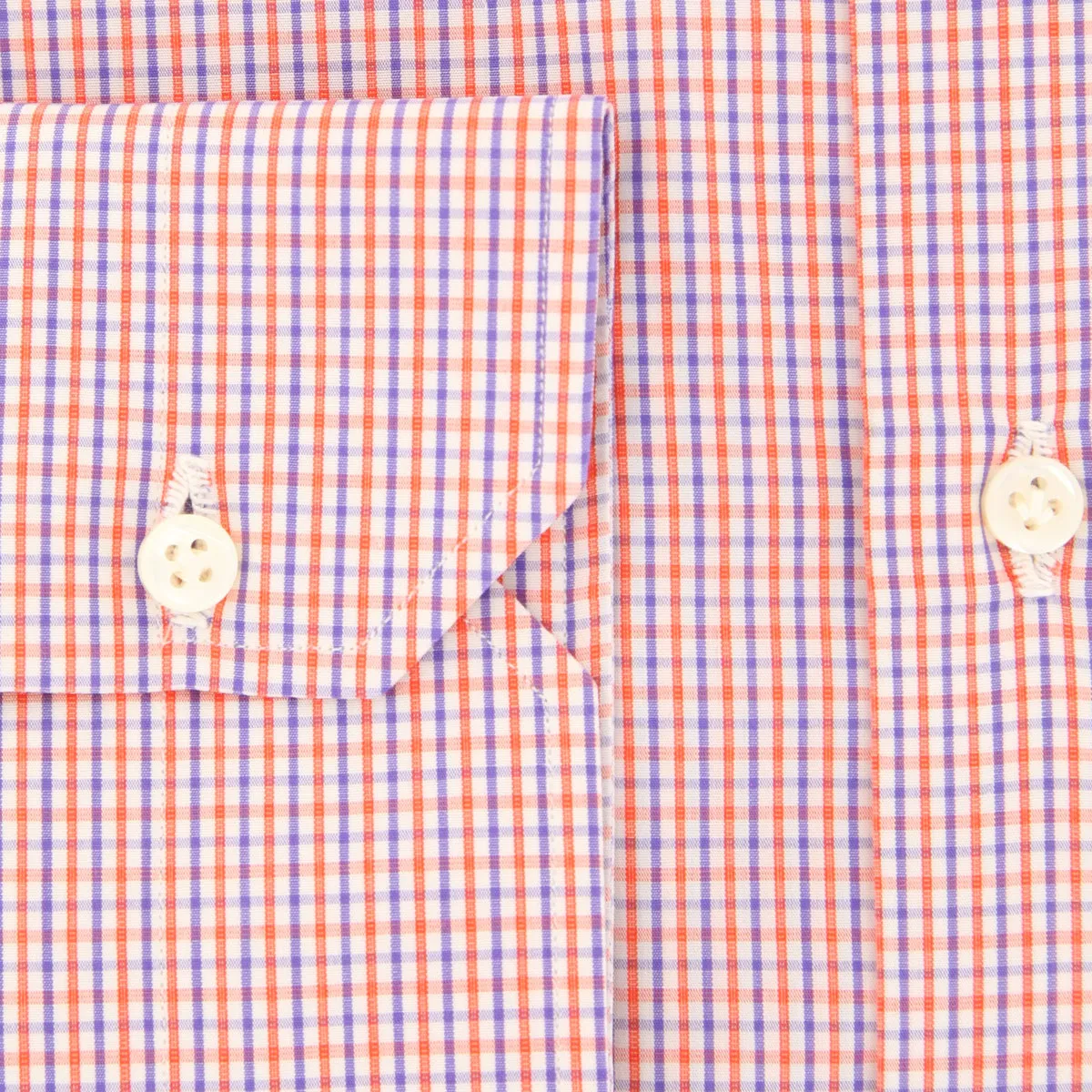 Luigi Borrelli Orange Shirt - Slim