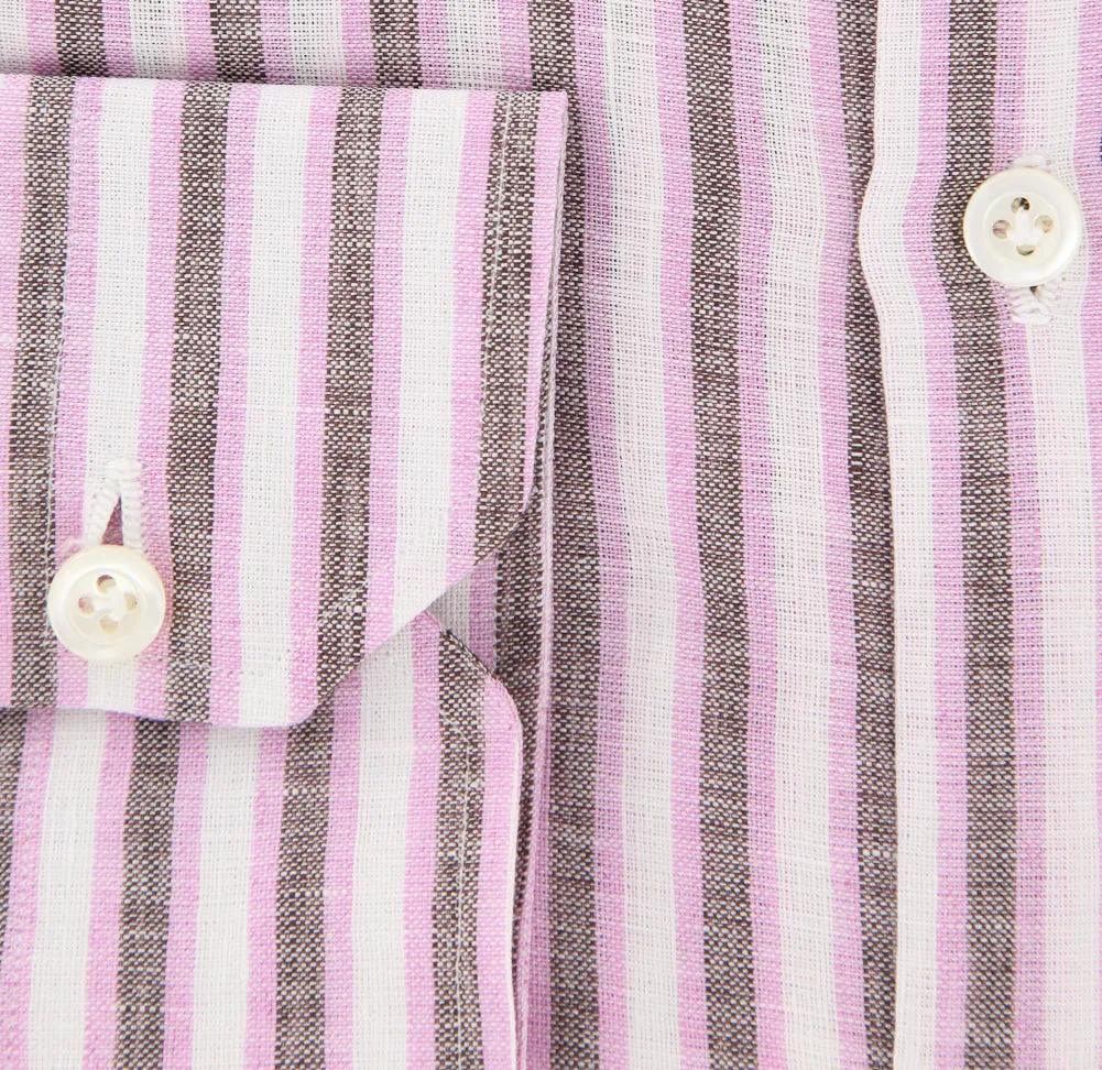 Luigi Borrelli Pink Shirt - 15.5 US / 39 EU