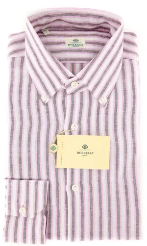 Luigi Borrelli Pink Shirt - 15.5 US / 39 EU