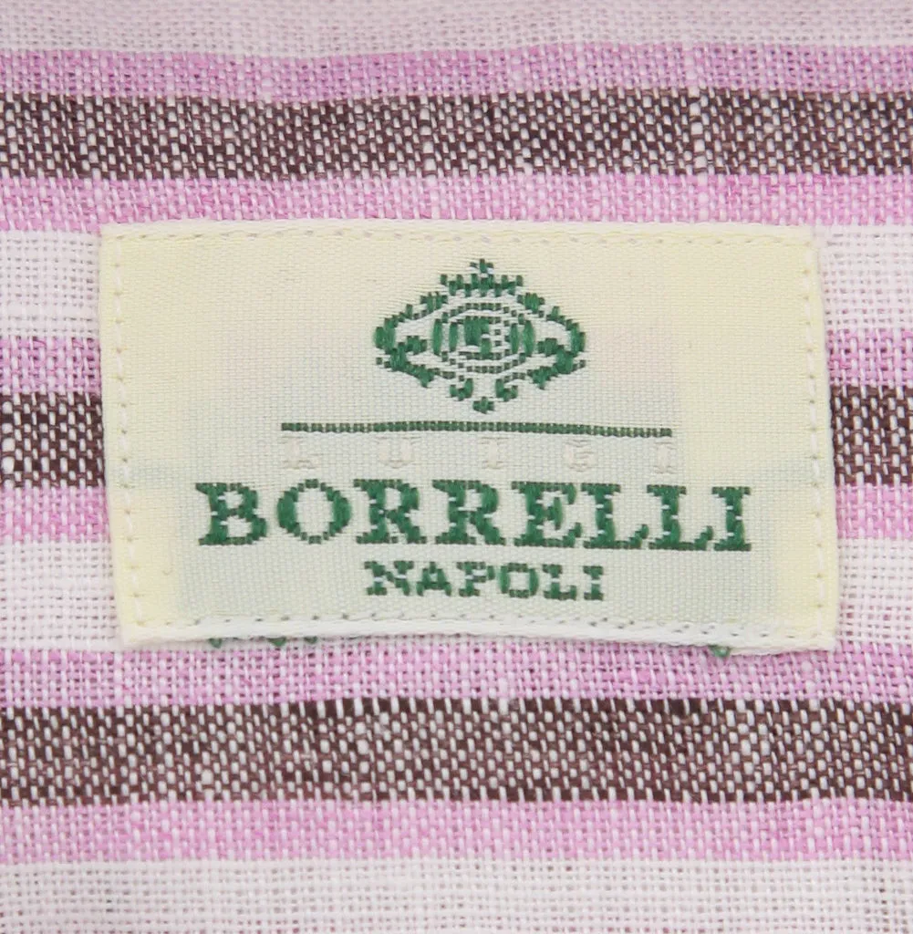 Luigi Borrelli Pink Shirt - 15.5 US / 39 EU