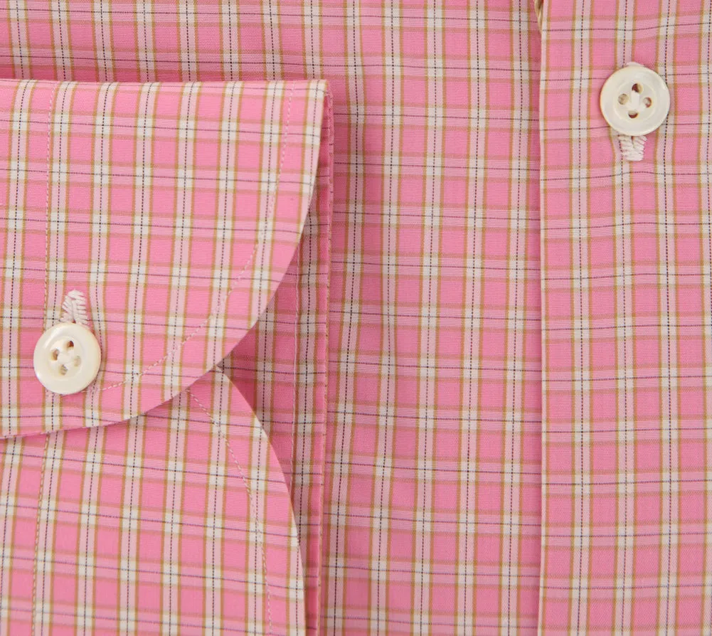Luigi Borrelli Pink Shirt - 15.75 US / 40 EU