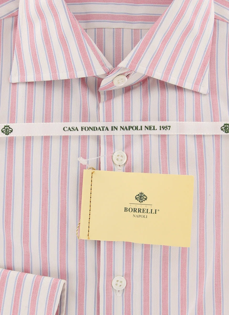 Luigi Borrelli Pink Shirt - 15.75 US / 40 EU