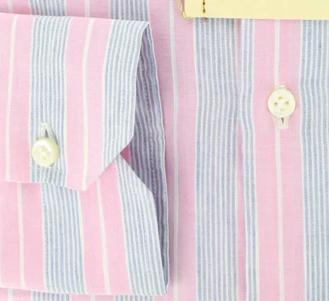 Luigi Borrelli Pink Shirt – Size: 16.5 US / 42 EU