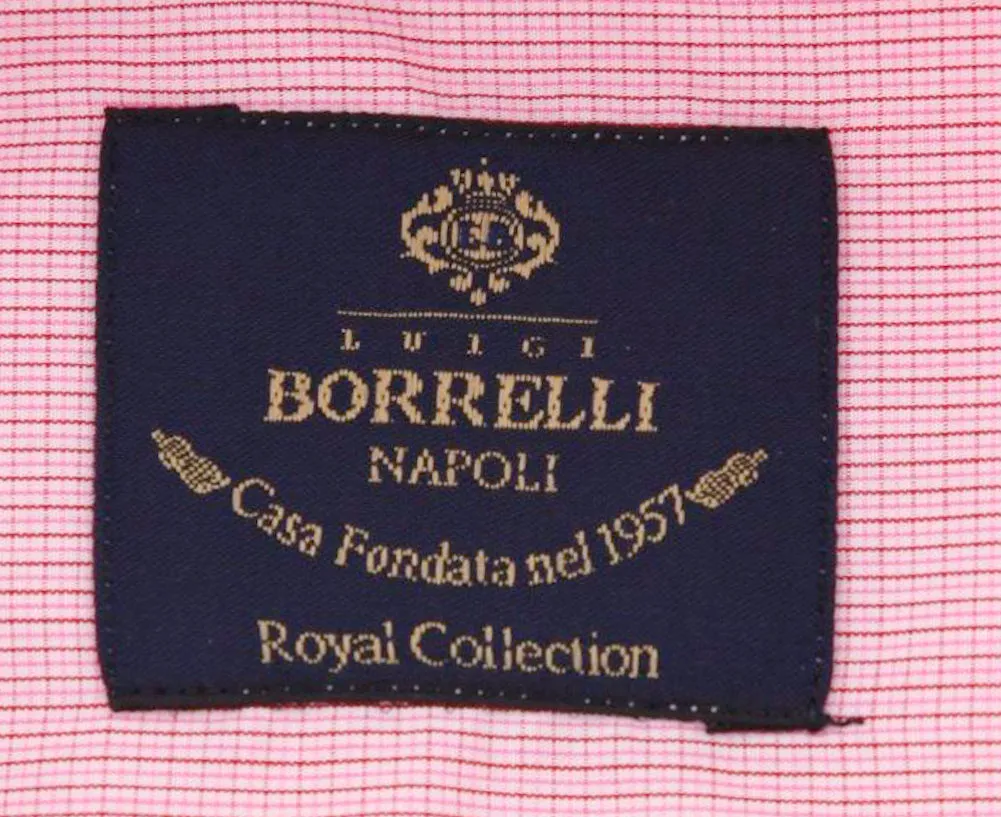 Luigi Borrelli Pink Shirt - Slim