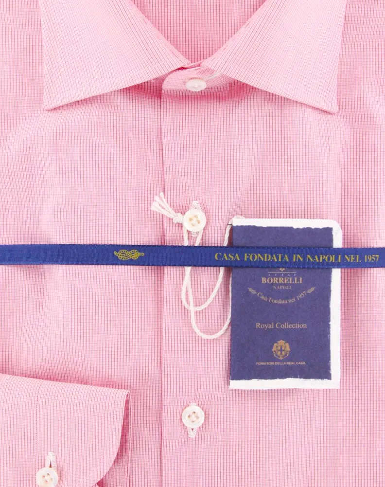 Luigi Borrelli Pink Shirt - Slim