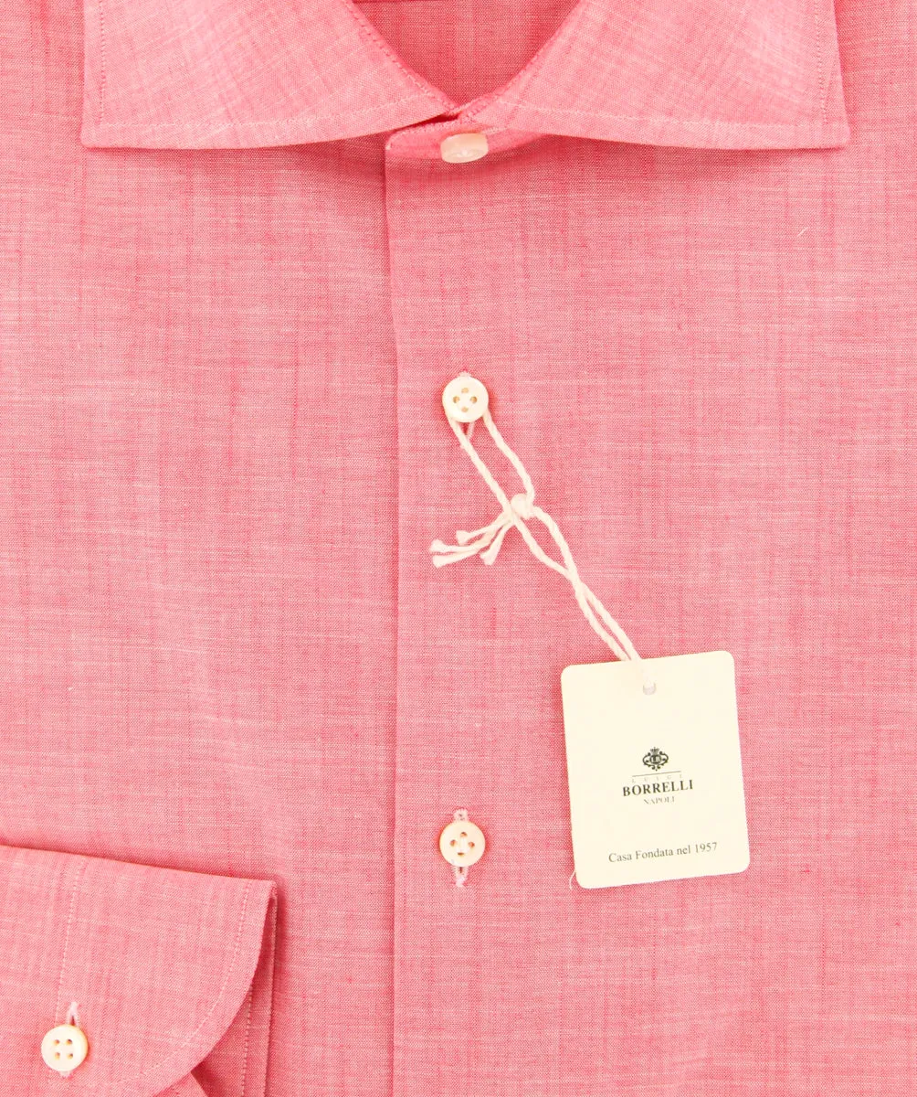 Luigi Borrelli Pink Shirt - Slim