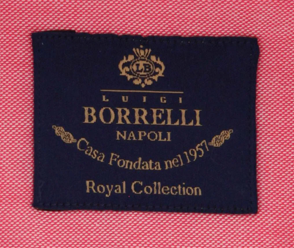 Luigi Borrelli Pink Shirt - Slim