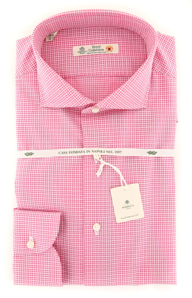 Luigi Borrelli Pink Shirt - Slim