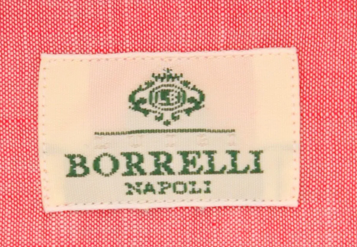 Luigi Borrelli Pink Shirt - Slim