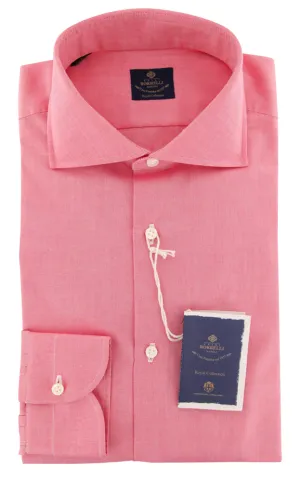 Luigi Borrelli Pink Shirt - Slim