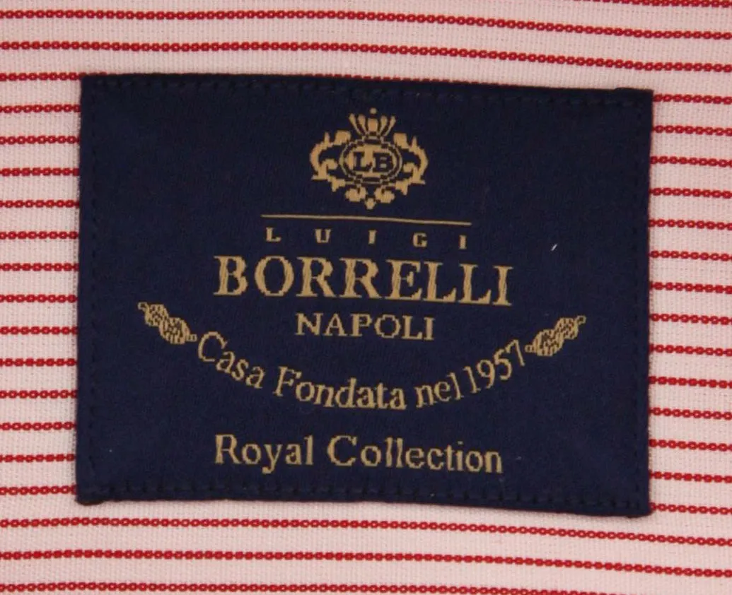 Luigi Borrelli Red Shirt - Slim