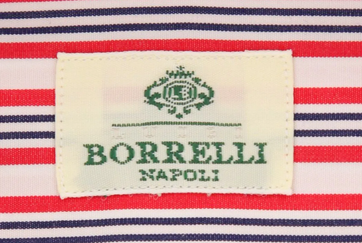 Luigi Borrelli Red Shirt - Slim