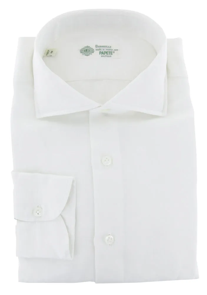 Luigi Borrelli White Shirt - Slim
