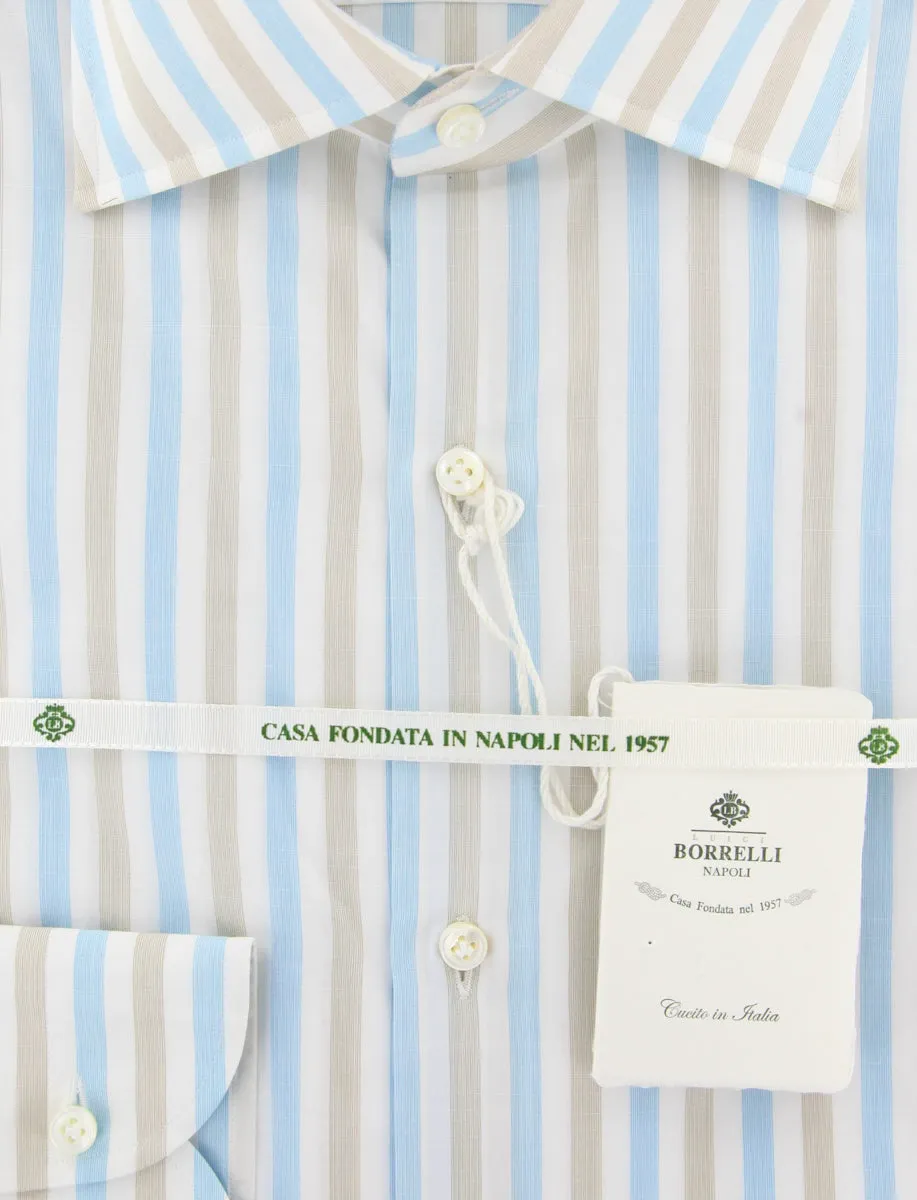 Luigi Borrelli White Shirt - Slim