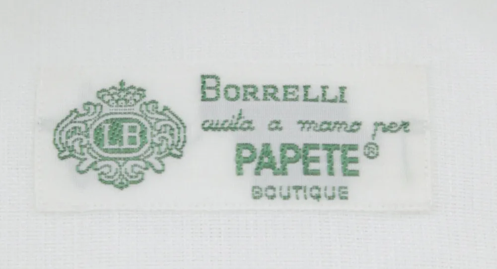 Luigi Borrelli White Shirt - Slim
