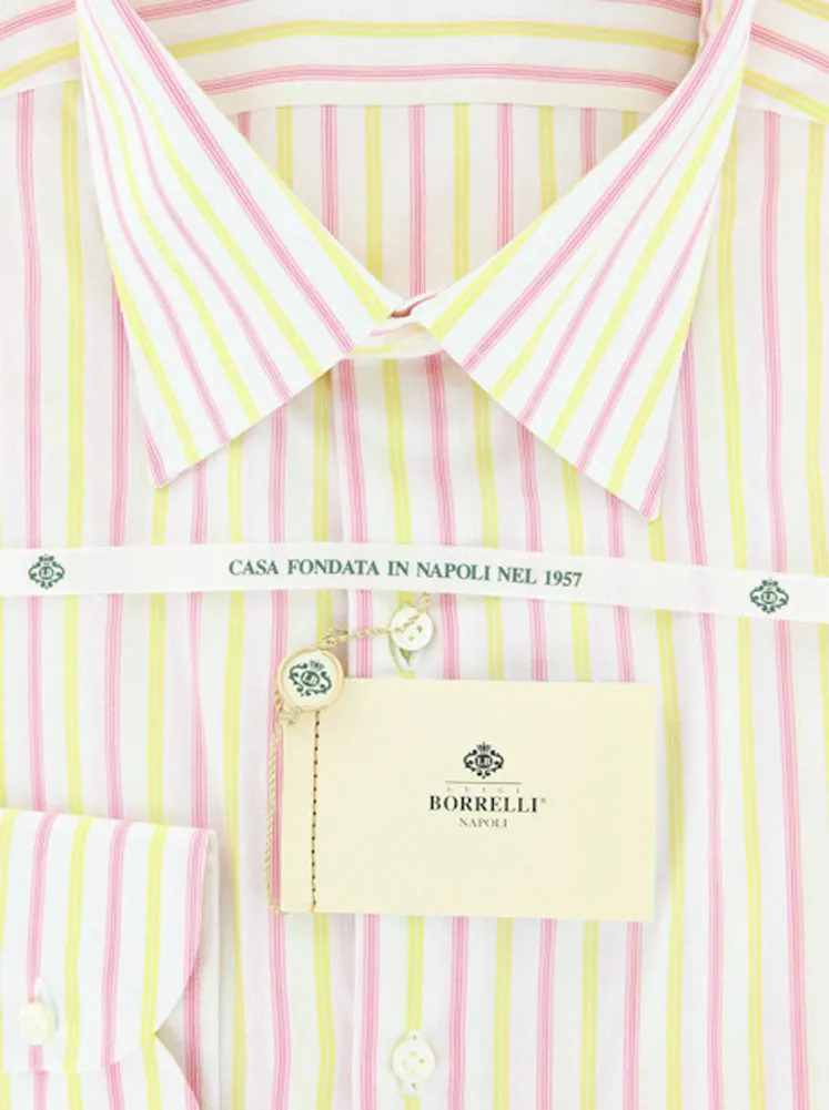 Luigi Borrelli Yellow Shirt - Slim