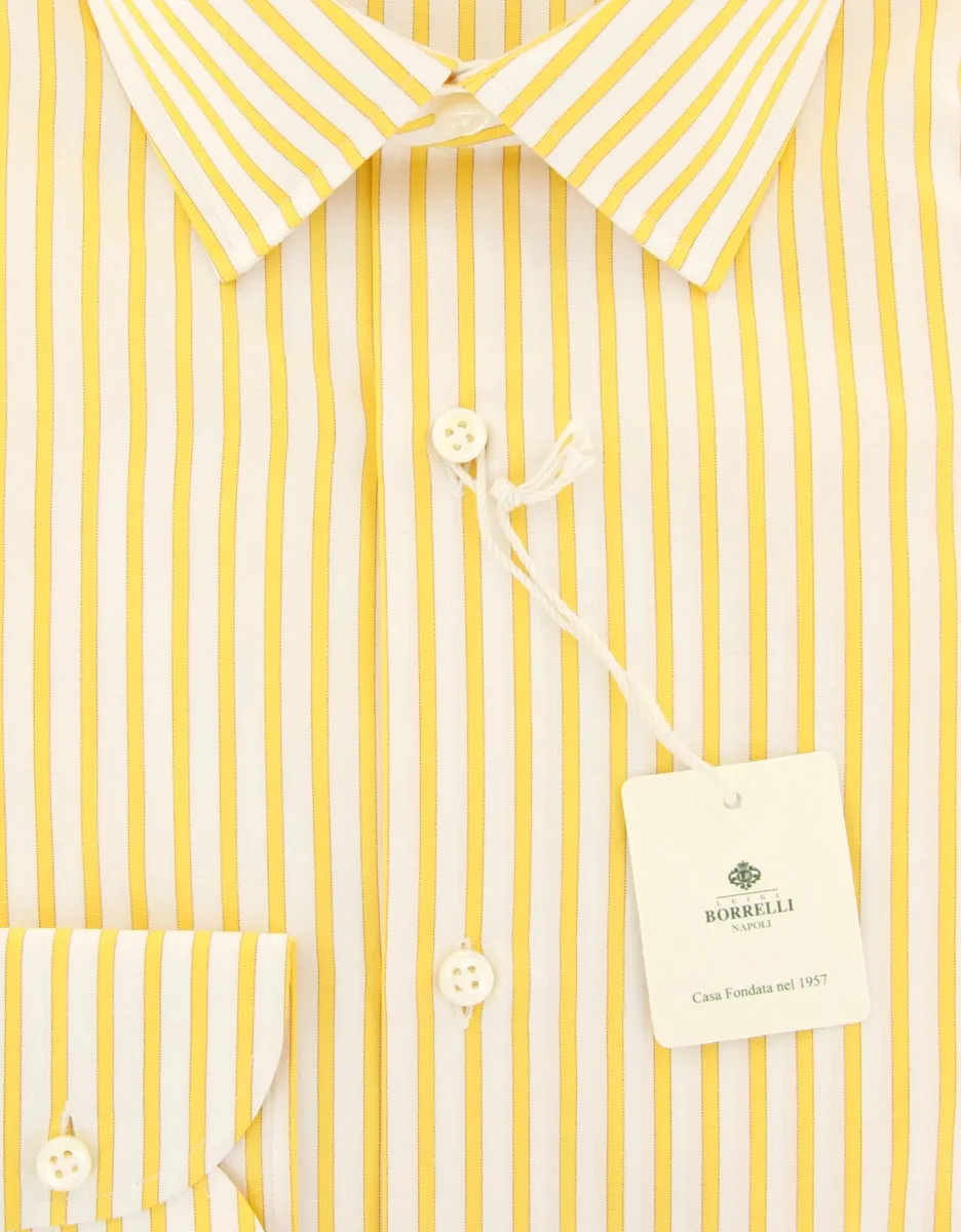 Luigi Borrelli Yellow Shirt - Slim