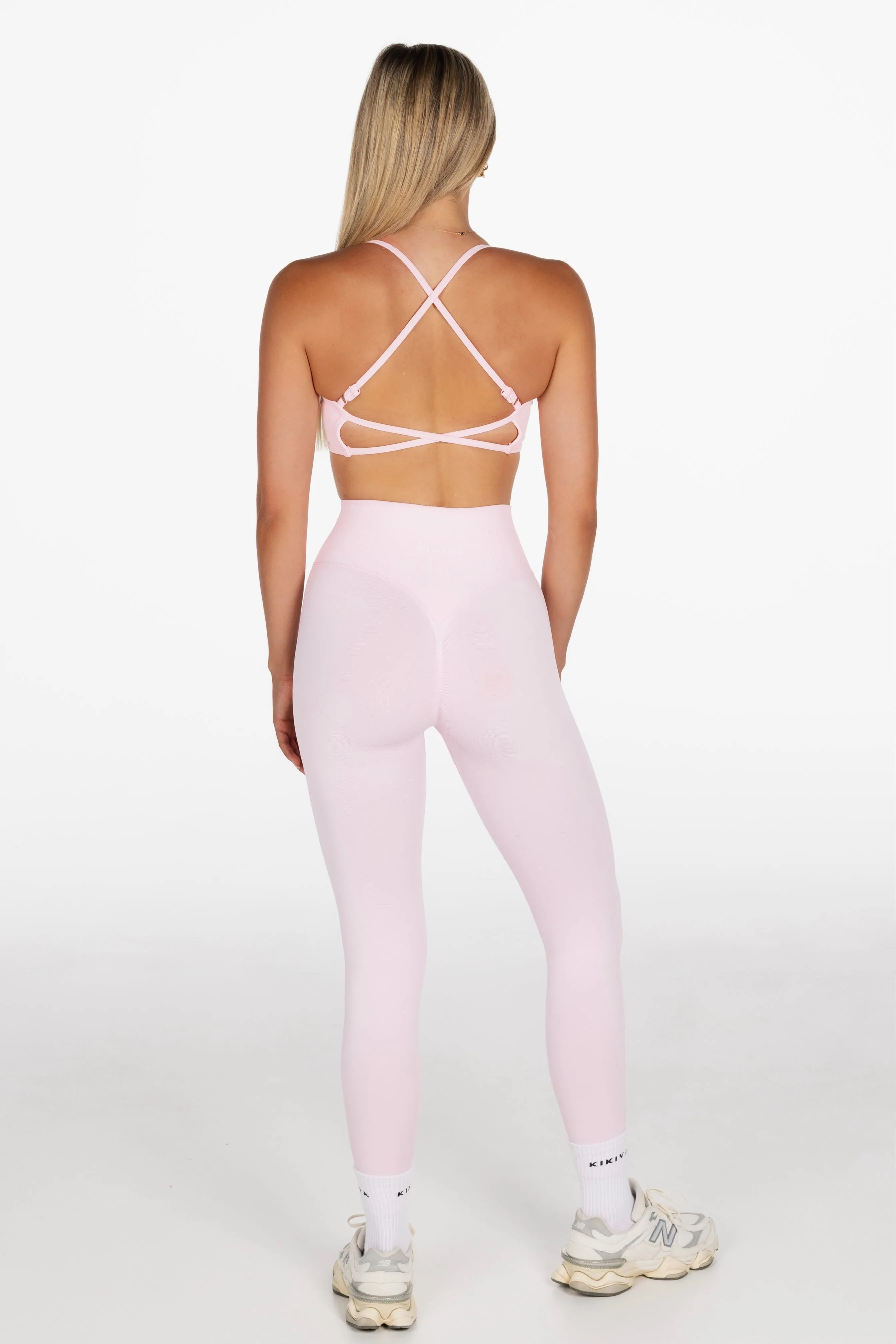 Lycra Seamless Leggings - Baby Doll