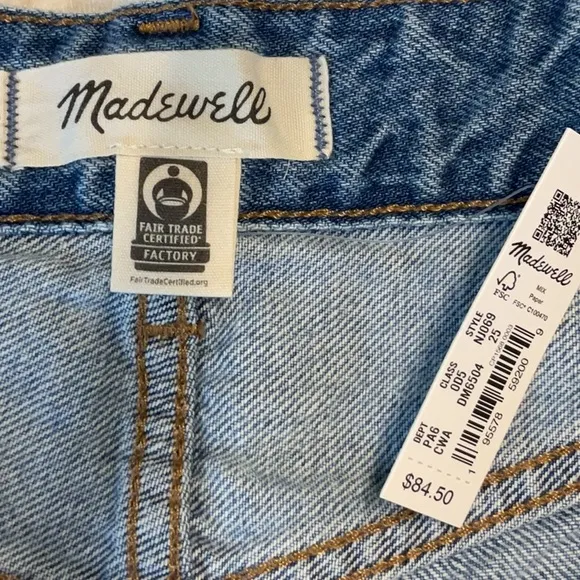 Madewell - Baggy Jean Shorts