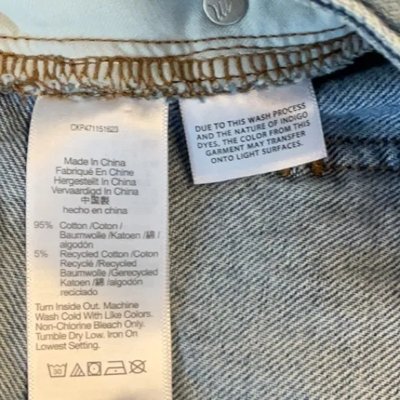Madewell - Baggy Jean Shorts