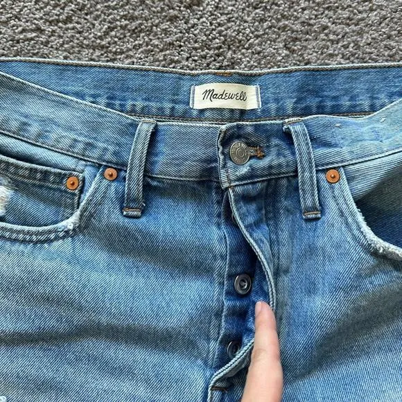 Madewell Relaxed Denim Shorts