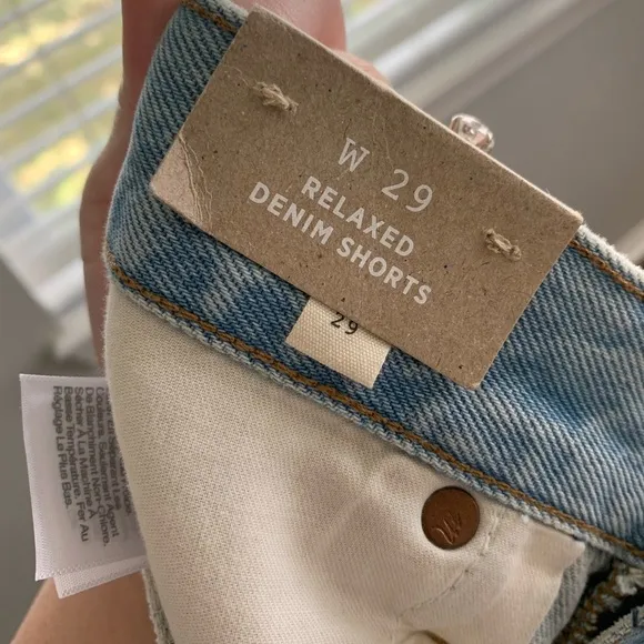 Madewell Relaxed Denim Shorts